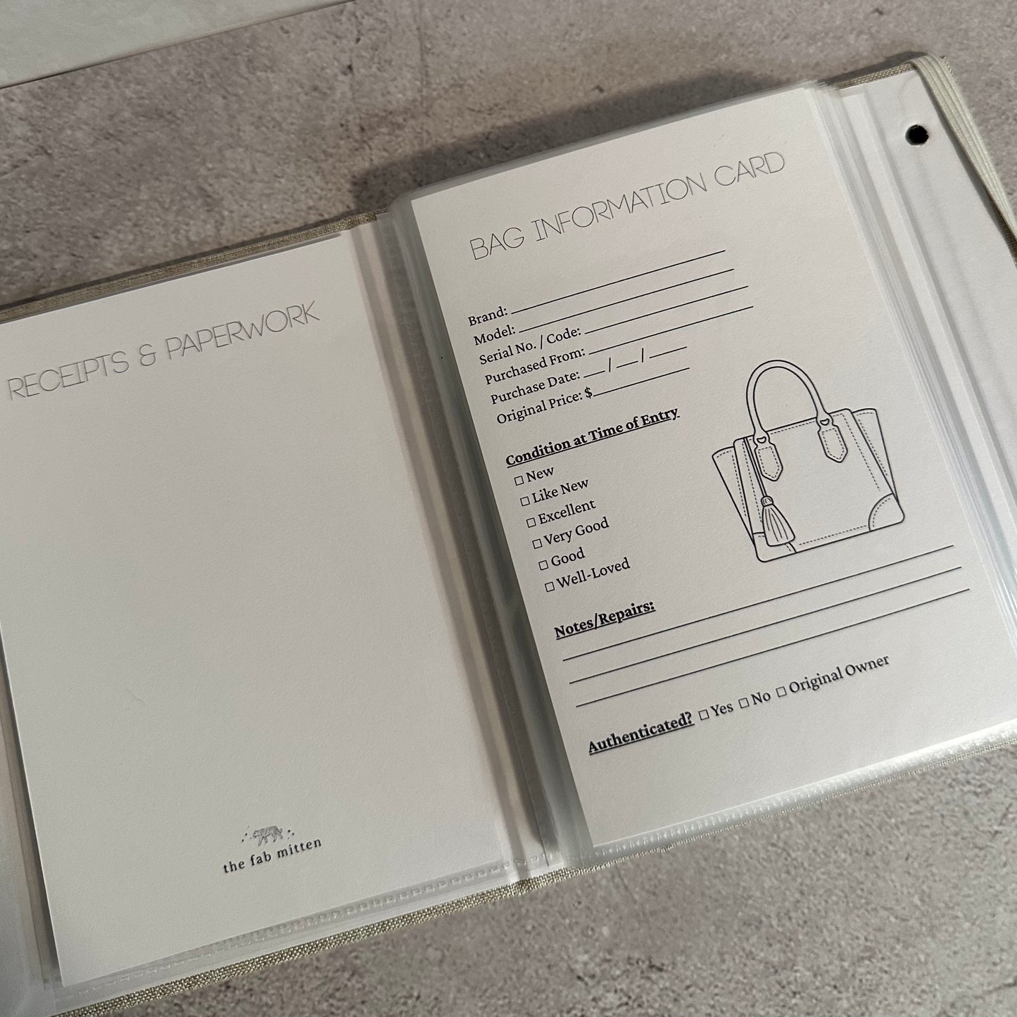 The Bag Passport Starter Kit