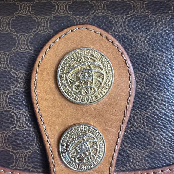 Celine Macadam Medal Crossbody Bag - Vintage