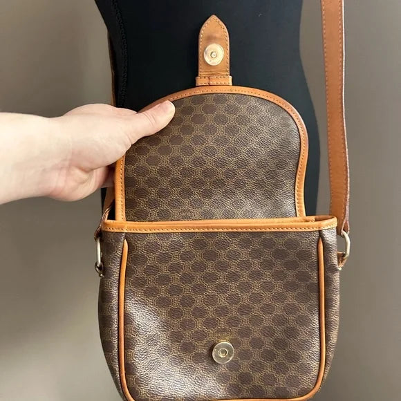Celine Macadam Medal Crossbody Bag - Vintage