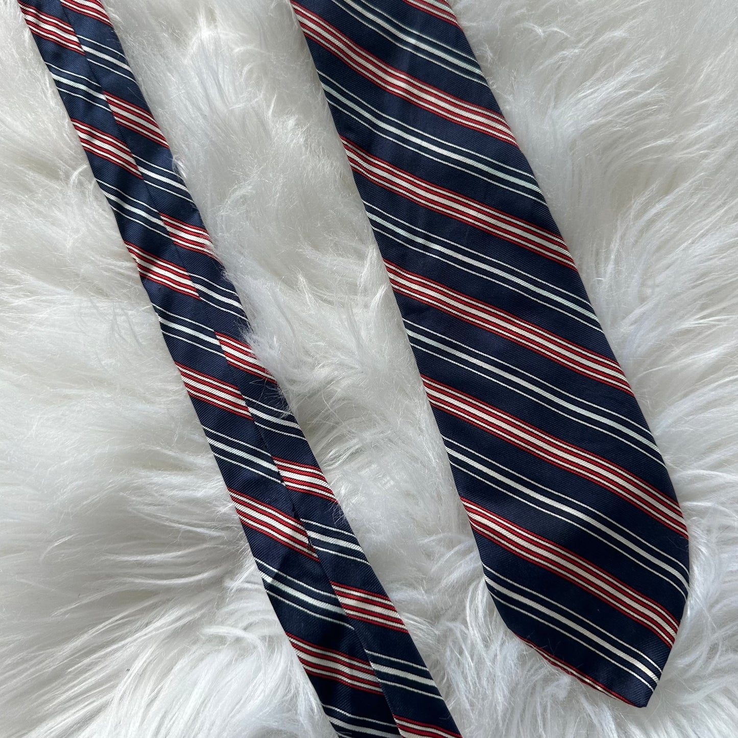 Vintage YSL Striped Tie