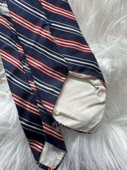 Vintage YSL Striped Tie