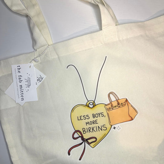 "Bag > Boys" Tote Bag