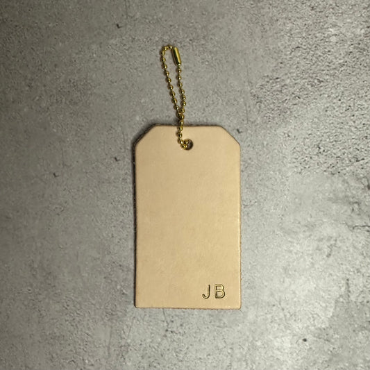 Custom Initial Bag Tag