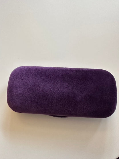 Gucci Preloved Purple Sunglass Case with Satin Pouch