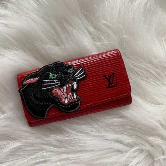 Louis Vuitton Custom Keyholder (Panther)